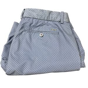 RLX Golf Shorts Mens 34 (35x9 ACTUAL) Tailored Fit Blue Activewear + Pockets